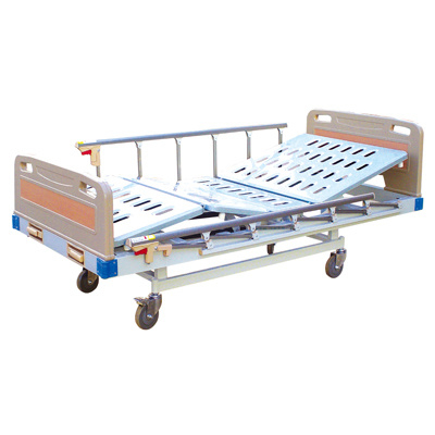 (MS-M470) Lit manuel médical d'ICU de lit de patient d'hôpital de deux manivelles