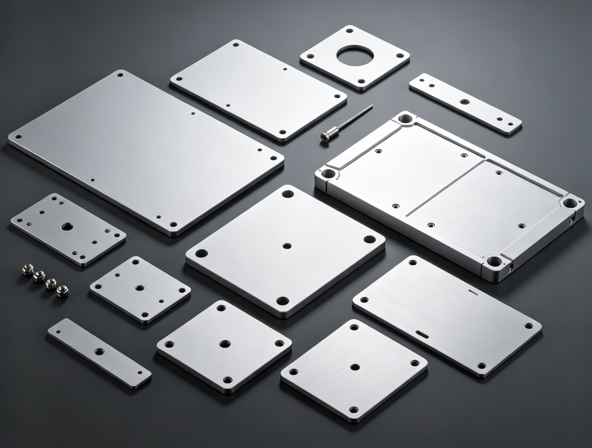 Milled Plates and Cover