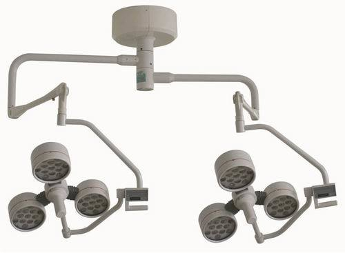 (MS-EDC3X3) Lampe opératoire à double tête à LED Lampe chirurgicale sans ombre