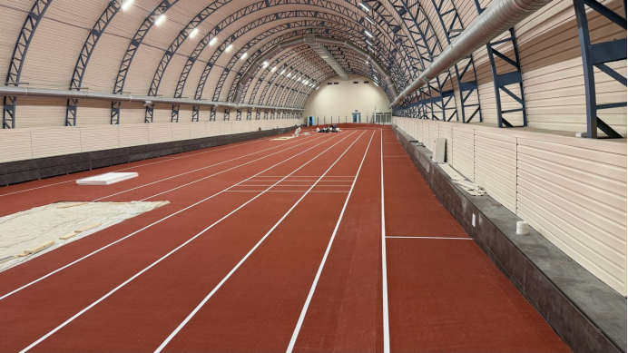 Multifunksionele rubber sportoppervlak