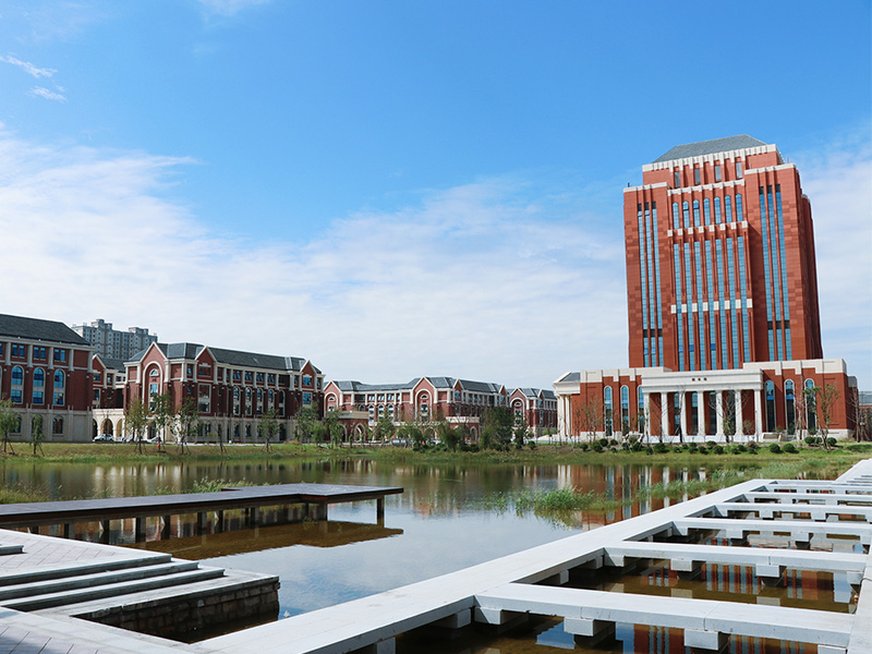 Zhejiang Sci-Tech University Low-E coated glass campus facade project