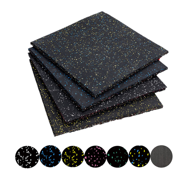 Tapis en caoutchouc de couleur EPDM