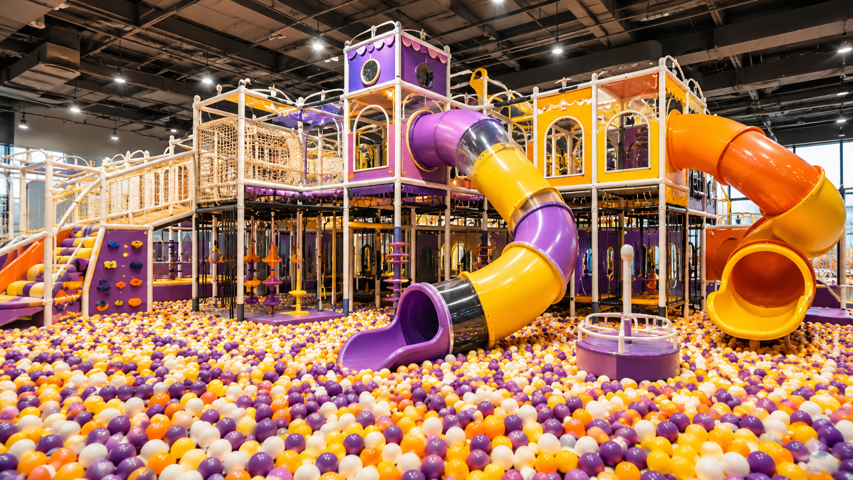 Costo delle attrezzature commerciali per parchi giochi al coperto