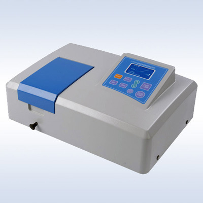 Spectrophotomètre UV portatif à faisceau unique d'équipement de laboratoire clinique Ms-UV7300