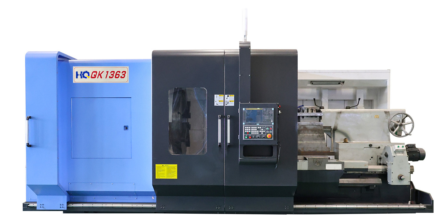 Torno CNC para rosqueamento de tubos QK1363